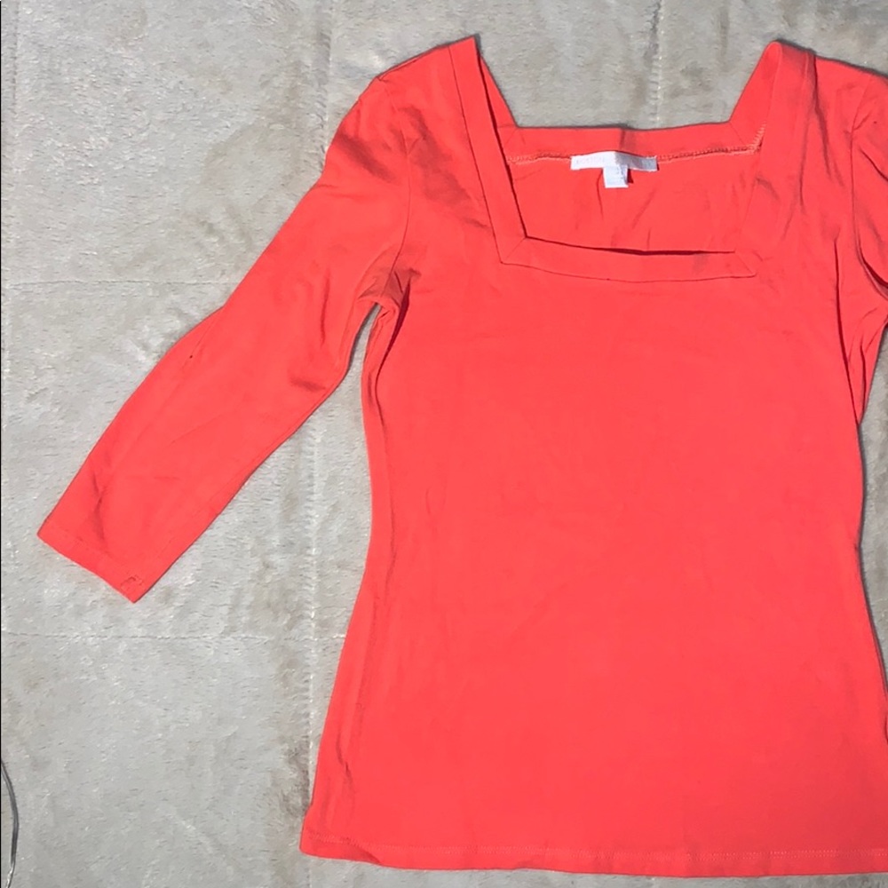 Boston Proper 3/4 sleeve top